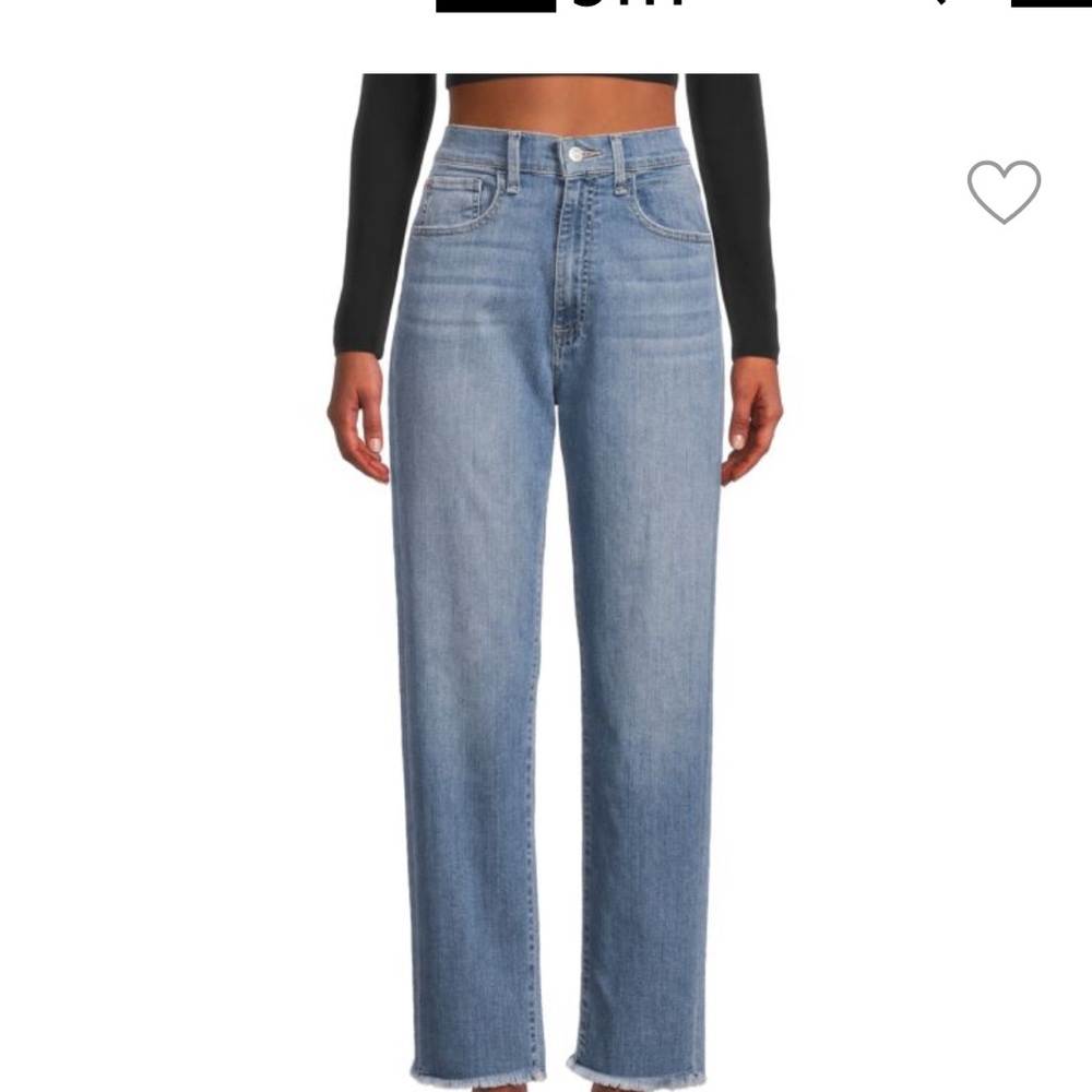 Hudson Jeans Kass High Rise Straight Leg Jeans. Size 24
